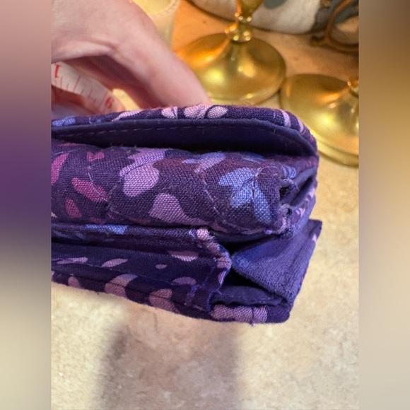 Vera Bradley RGID Protection Purple Clutch Wristlet. - Picture 14 of 15